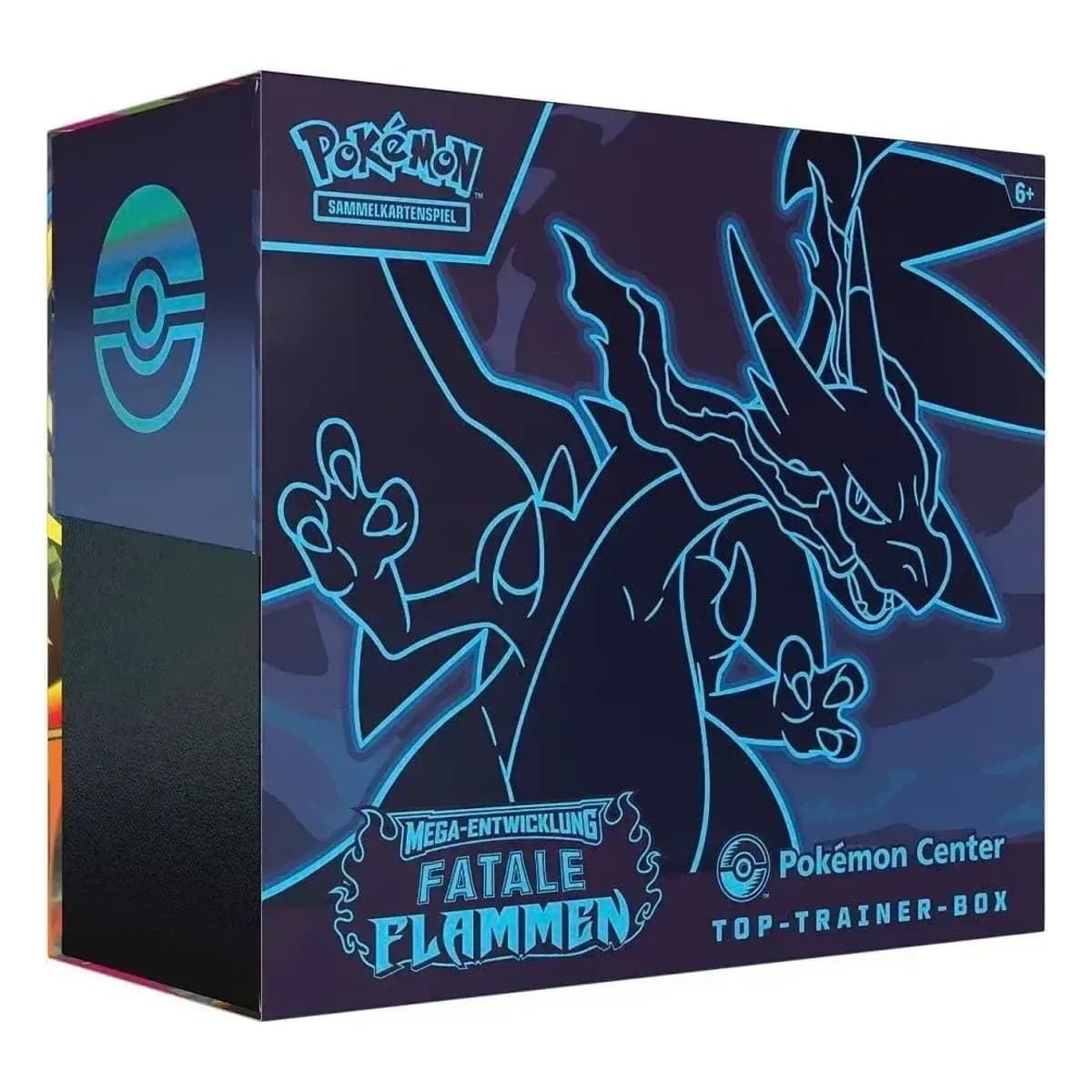 Fatale Flammen – Pokémon Center Top-Trainer-Box – DE